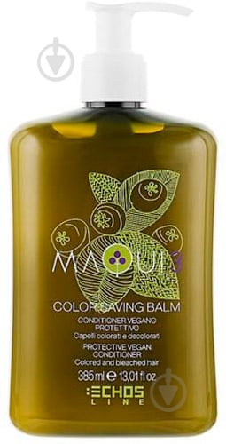 Кондиціонер Echosline Maqui 3 Color Saving Balm Protective Vegan 385 мл - фото 1