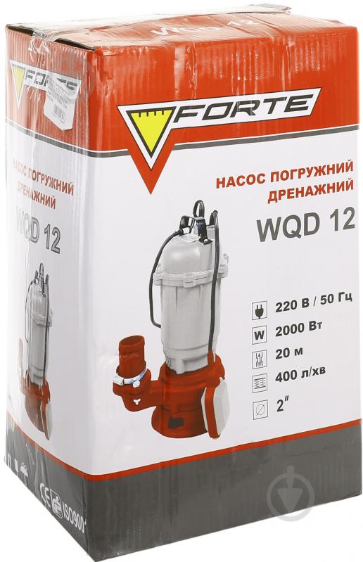 Насос заглибний Forte WQD12 - фото 4