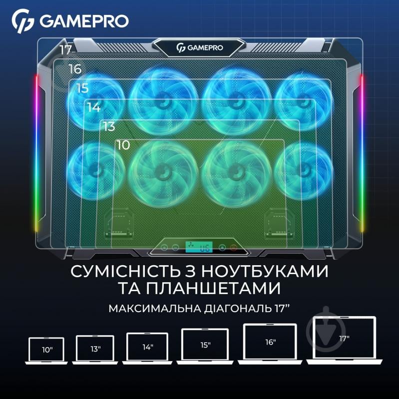 Підставка для ноутбука GamePro CP795 (CP795) - фото 8
