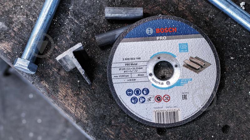 Круг відрізний Bosch 125х2,5x22,2 мм 2608600394 - фото 16