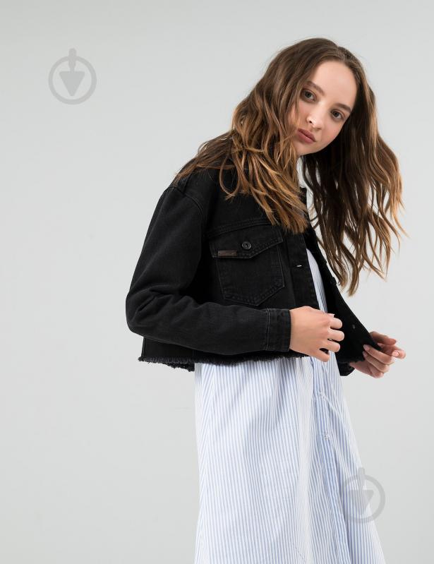 Куртка женская Why Not Denim JB1 JB1 р.M черная - фото 3