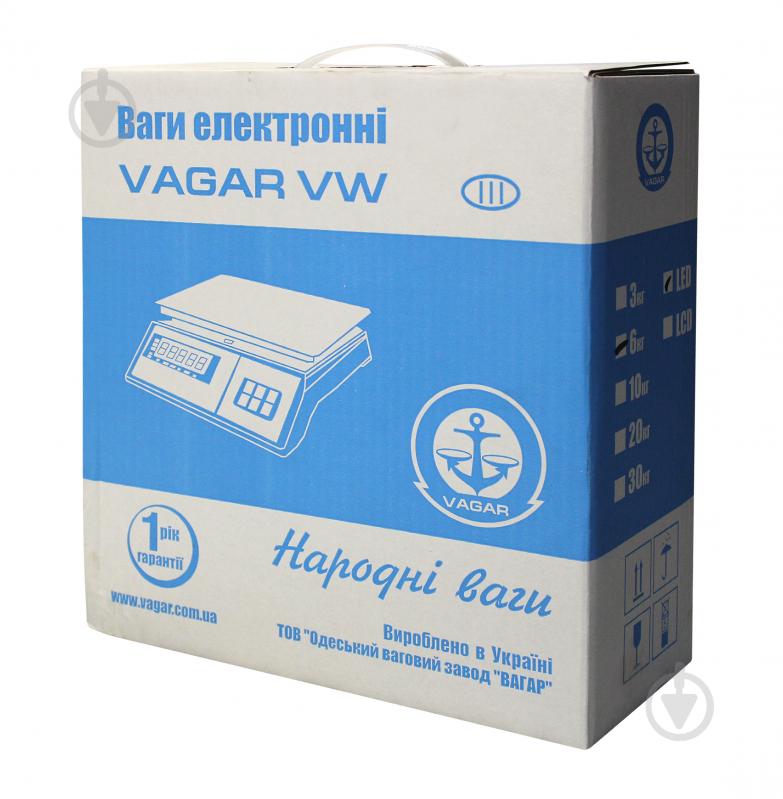 Весы фасовочные VAGAR VW- 06 LED 6 кг - фото 8