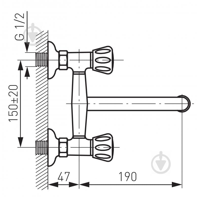 Смеситель для кухни Ferro Standard BST5 - фото 2