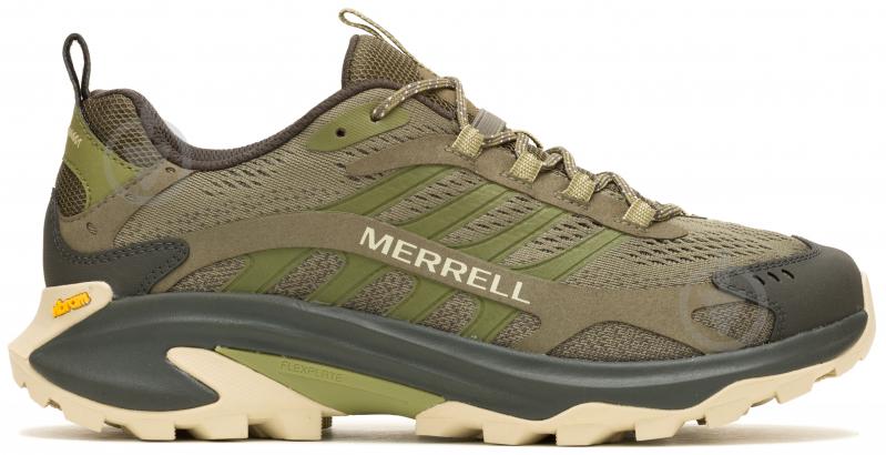 Кросівки чоловічі демісезонні MERRELL MOAB SPEED 2 J037527 р.47 зелені - фото 1