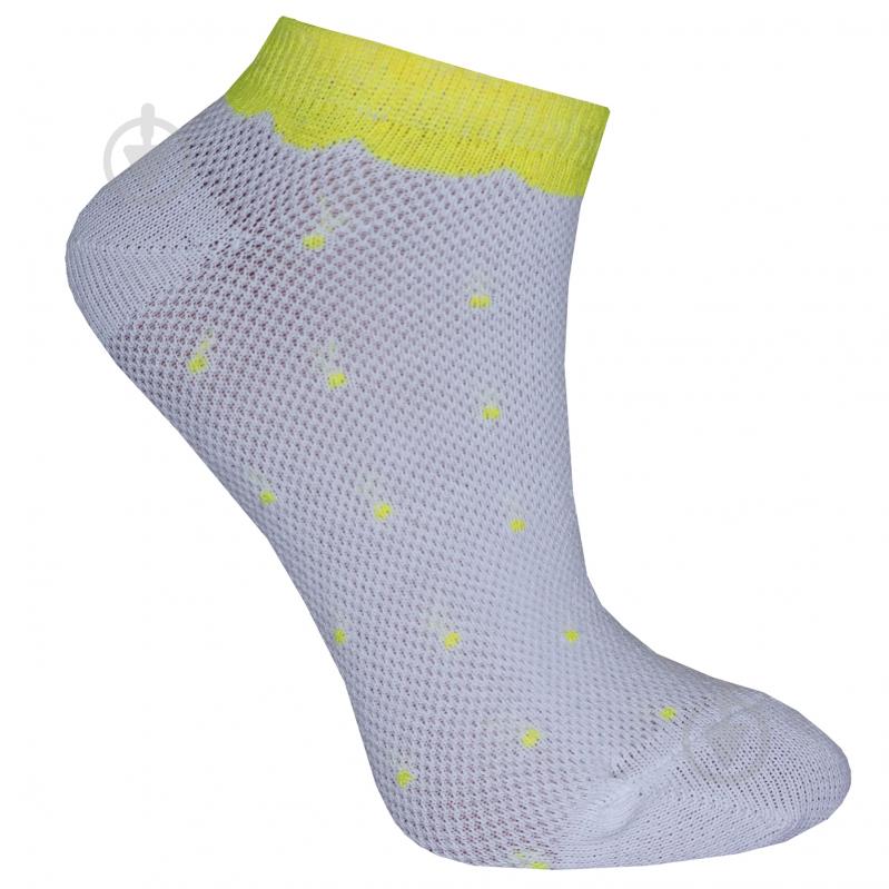 Шкарпетки дитячі для дівчаток Premier Socks Економ з горохом р. 20–22 білий - фото 3
