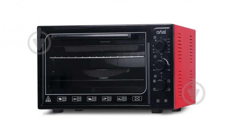 Электрическая мини-печь Artel MD 3618 E Red-Black - фото 1 Электрическая мини-печь Artel MD 3618 E Red-Black - фото 1