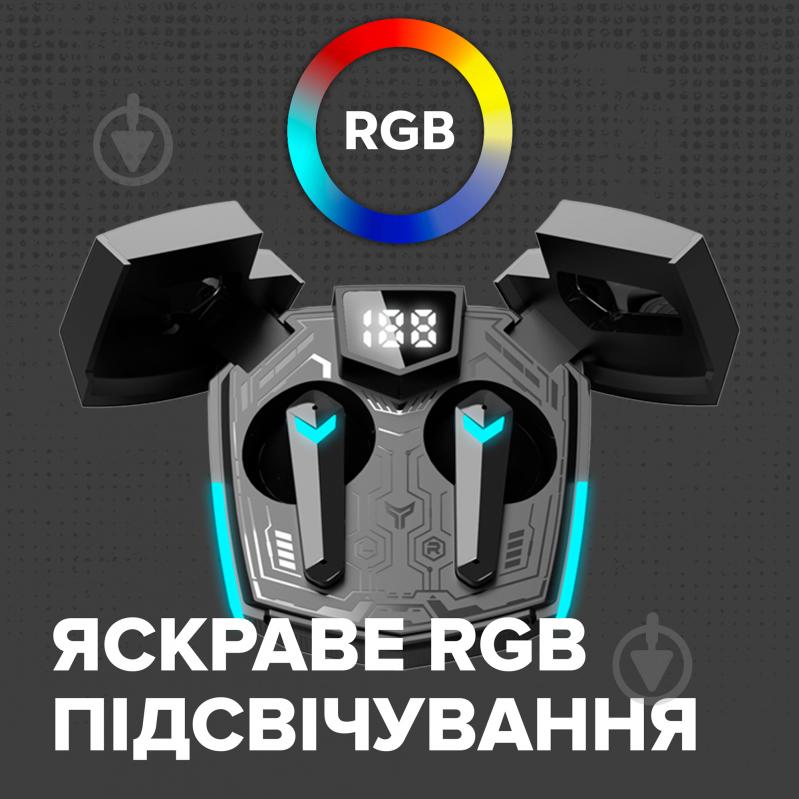 Навушники Canyon Doublebee GTWS-2 Gaming black (CND-GTWS2B) - фото 7