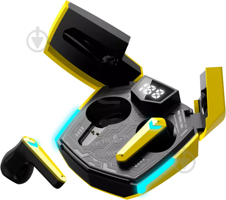 Наушники Canyon Doublebee GTWS-2 Gaming yellow (CND-GTWS2Y) - фото 3