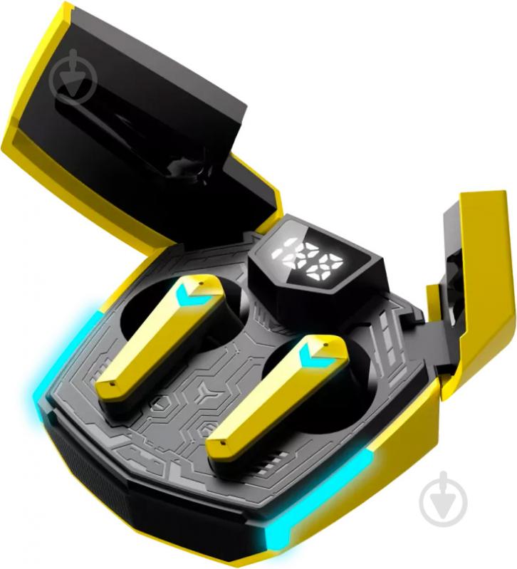 Наушники Canyon Doublebee GTWS-2 Gaming yellow (CND-GTWS2Y) - фото 4