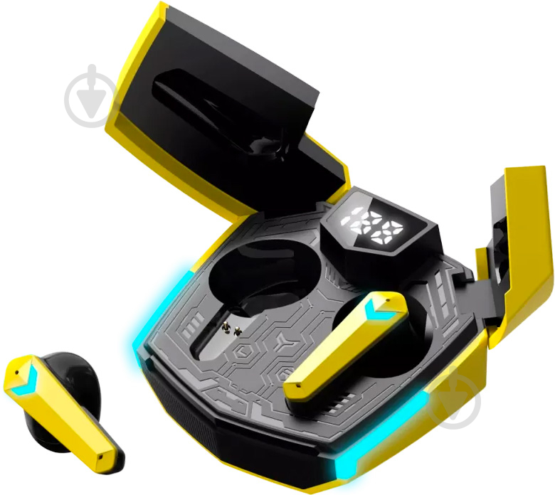 Наушники Canyon Doublebee GTWS-2 Gaming yellow (CND-GTWS2Y) - фото 5