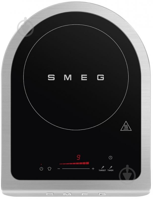 Плита индукционная настольная Smeg PIC01BLMEU черный матовый - фото 2