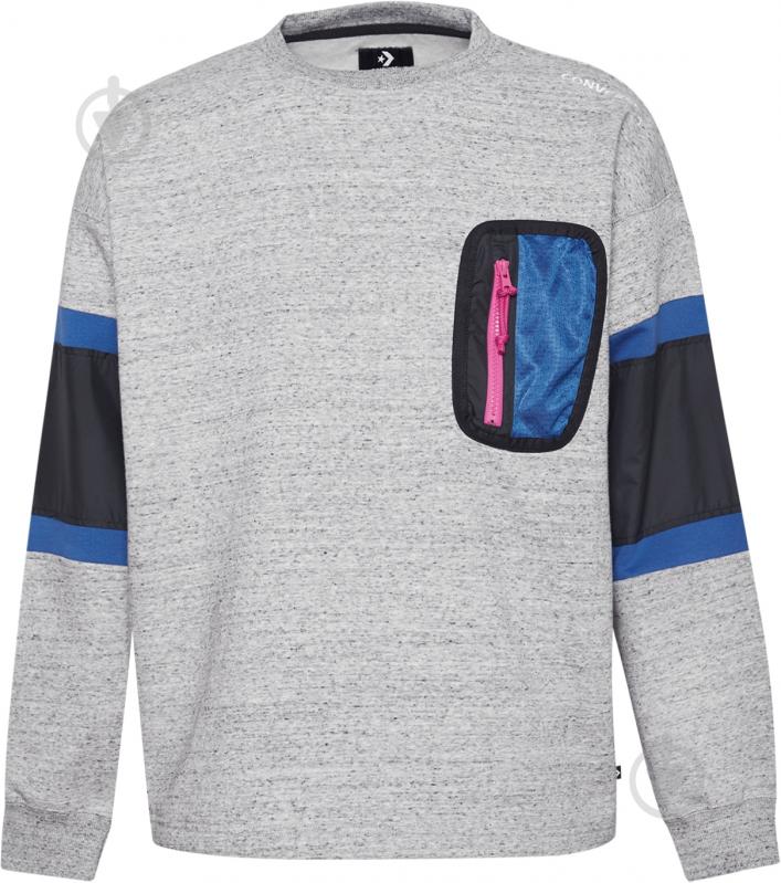 Свитшот Converse 10017908-080 р. L серый - фото 1