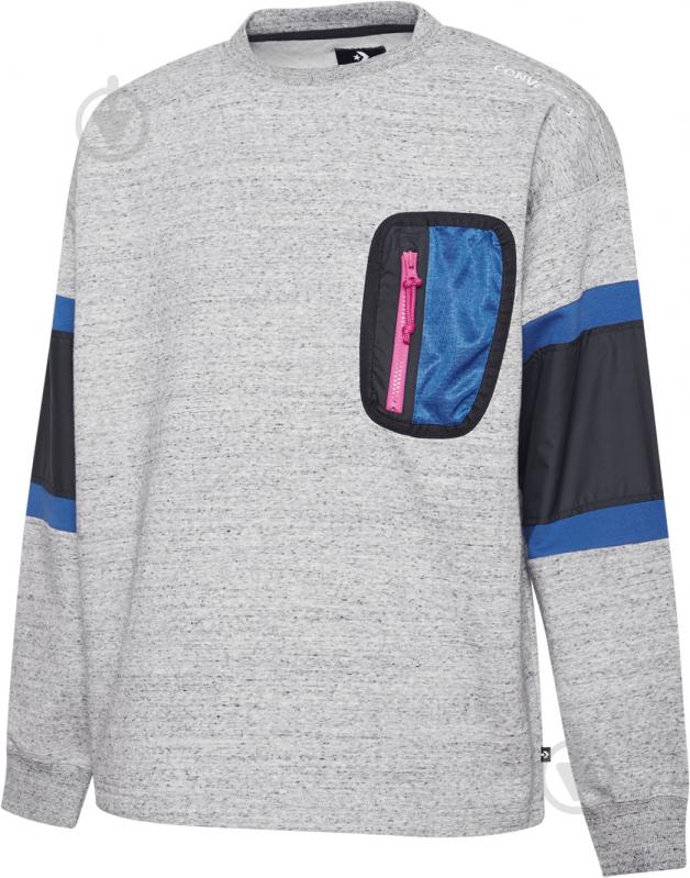 Свитшот Converse 10017908-080 р. L серый - фото 2