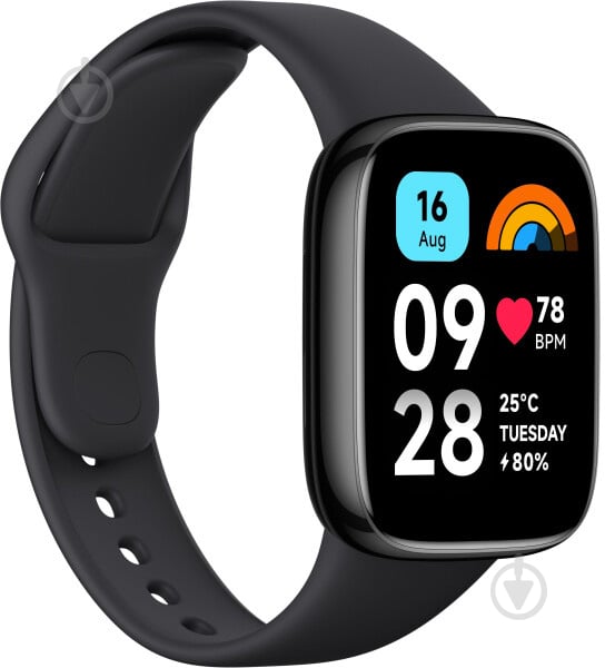 Смарт-часы Xiaomi Redmi Watch 3 Active black (995312) - фото 2