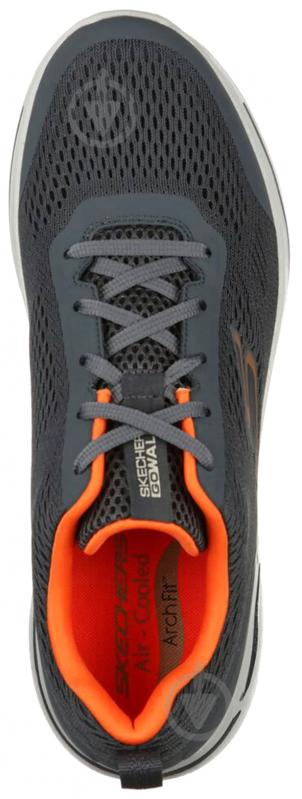 Кроссовки мужские демисезонные Skechers GO WALK ARCH FIT 216116 CCOR р.43 серые - фото 4