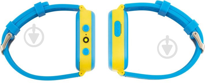 Смарт-годинник дитячий AmiGo GO009 blue/yellow (996383) - фото 6