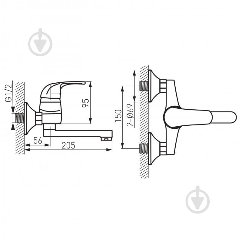 Смеситель для кухни Ferro Vasto BVA3 - фото 2