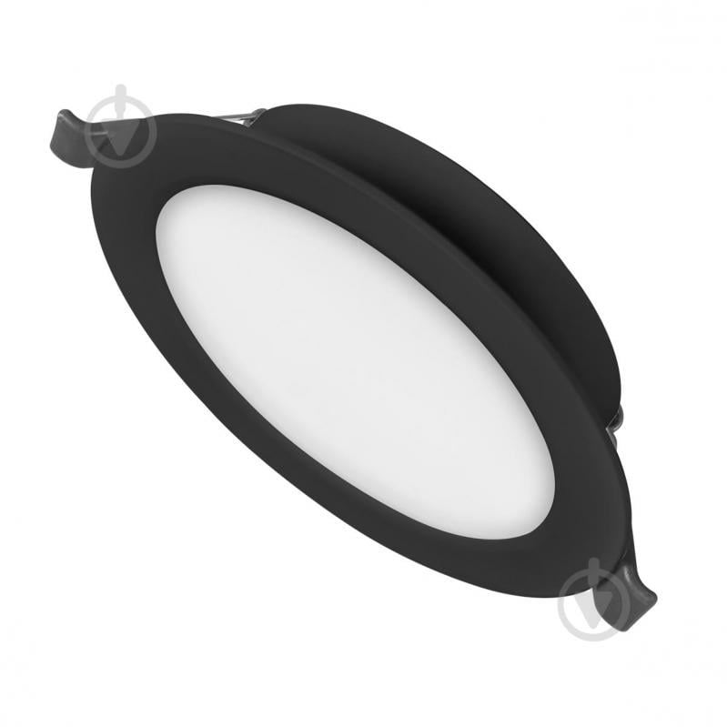 Світильник вбудовуваний (Downlight) LED CONCEPT ELPHIN 9 Вт 4500 К чорний - фото 1