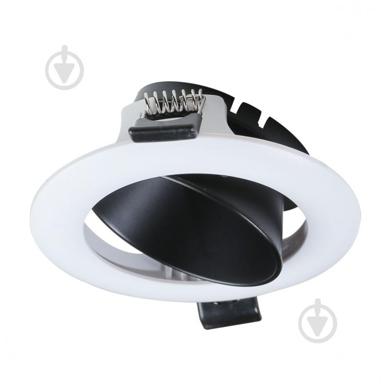 Світильник вбудовуваний (Downlight) LED CONCEPT PC EMO 02R MR16 чорний із білим - фото 2