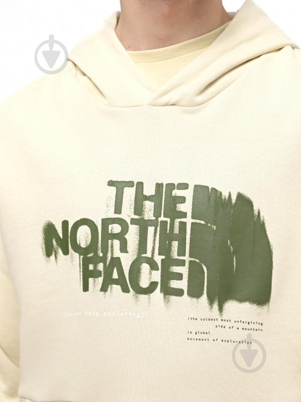 Джемпер THE NORTH FACE M GRAPHIC HOODIE 3 NF0A87ET3X4 р.L бежевий - фото 4