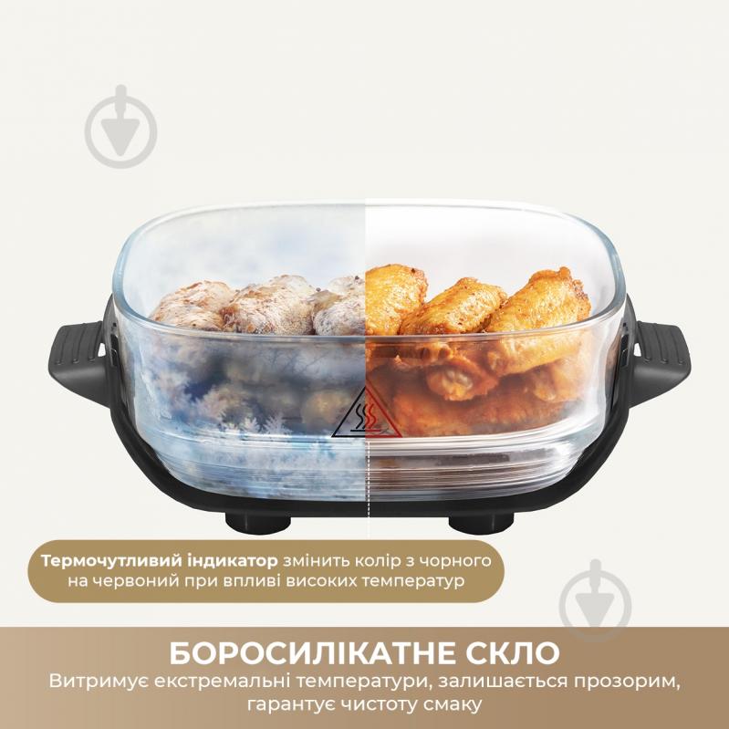 Мультипечь DREAME Tasti PT60 4.5L+2.5L Starlight gray - фото 8
