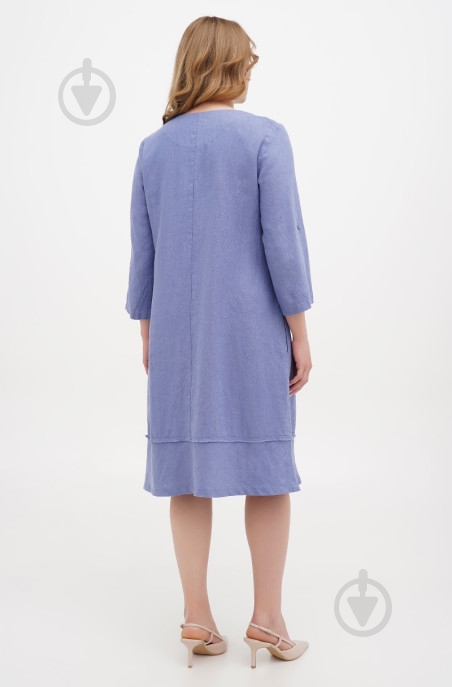 Сукня Галерея льону Меджик 0339/50/78 р.50 блакитний - фото 3