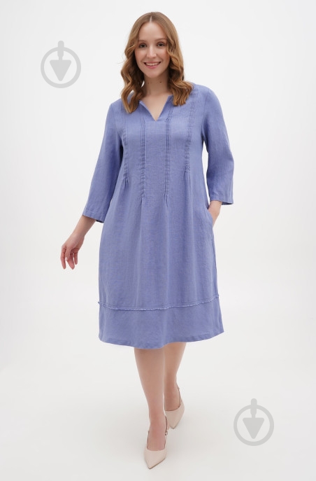 Сукня Галерея льону Меджик 0339/50/78 р.50 блакитний - фото 1