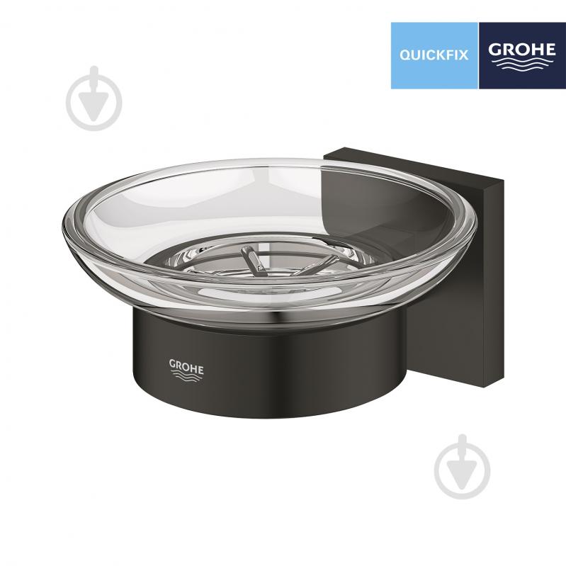 Мыльница Grohe с держателем QuickFix Start Cube 410962430 (CV033762) - фото 3