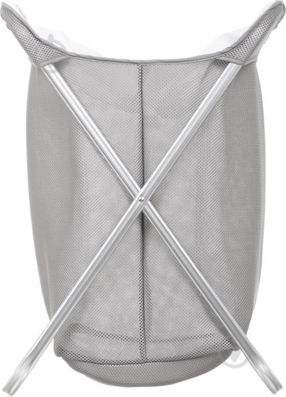 Кошик для білизни Luna Basket(with cover)/Silver Gray - фото 2