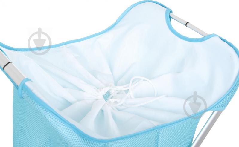 Кошик для білизни Luna Basket(with cover)/Light Blue - фото 3