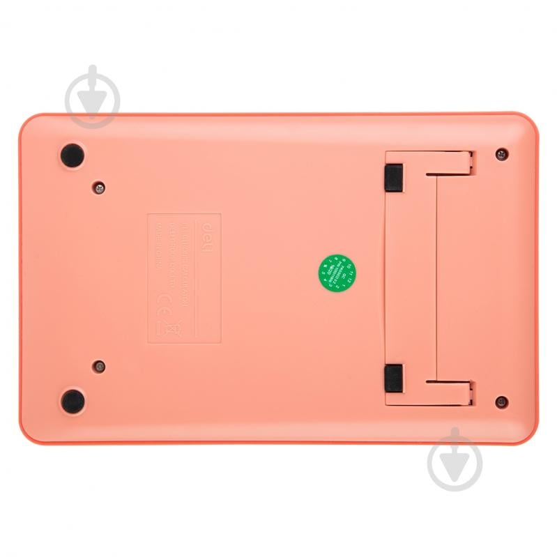 Калькулятор EM01541 красный Deli - фото 5 Калькулятор EM01541 красный Deli - фото 5