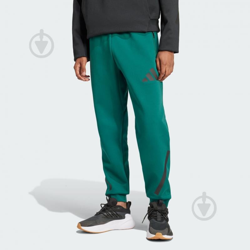 Штани Adidas M Z.N.E. PT JF6387 р. 2XL зелений - фото 1