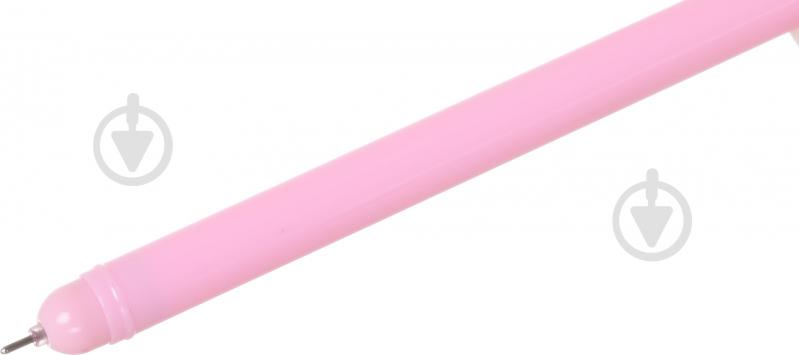 Ручка гелевая Бант с розовым помпоном - фото 3