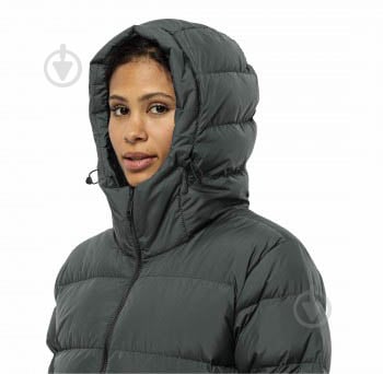 Куртка женская Jack Wolfskin FROZEN PALACE COAT W 1204133_4136 р.L зеленая - фото 4