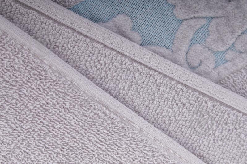 Набор полотенец Grace 2 шт серый Luna - фото 4