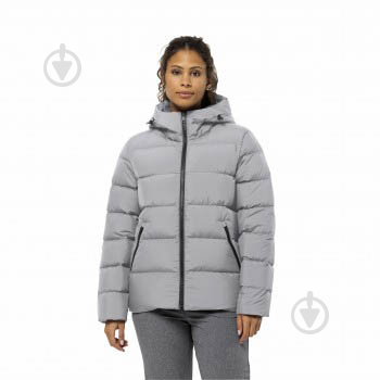 Куртка женская Jack Wolfskin FROZEN PALACE JACKET W 1204913_6315 р.L серая - фото 1