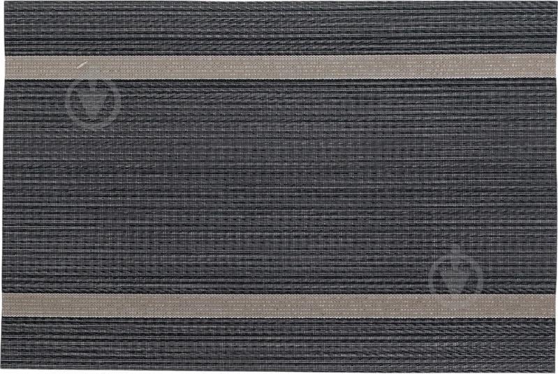 Коврик для сервировки Eurogold Modern 30х45 см черный ПВХ - фото 1