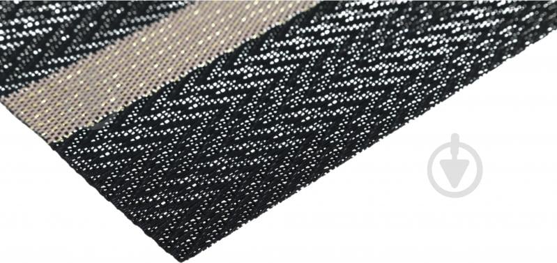 Коврик для сервировки Eurogold Modern 30х45 см черный ПВХ - фото 2