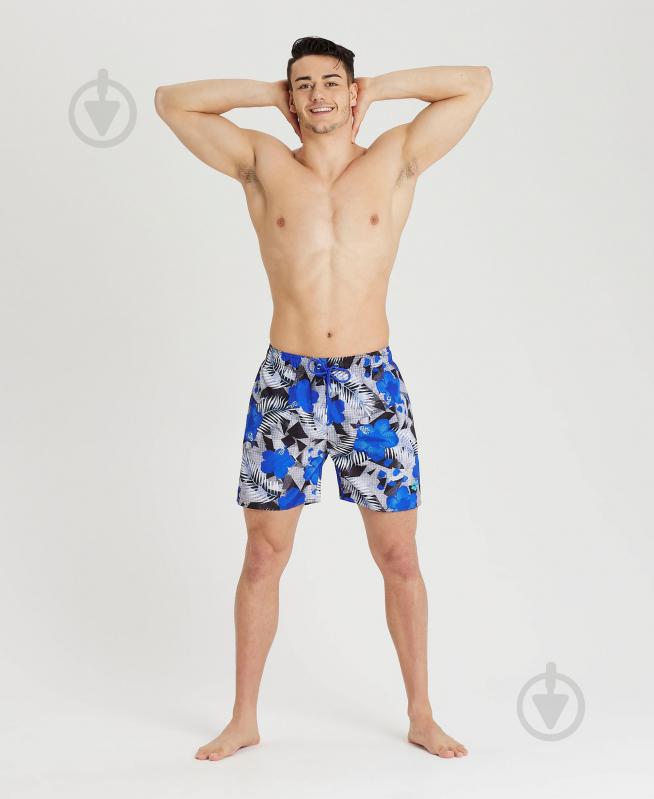 Шорти Arena BEACH BOXER ALLOVER 005251-800 р. M блакитний - фото 3