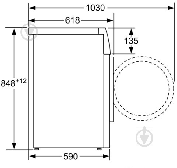 Пральна машина Bosch WAT 28461ME - фото 4