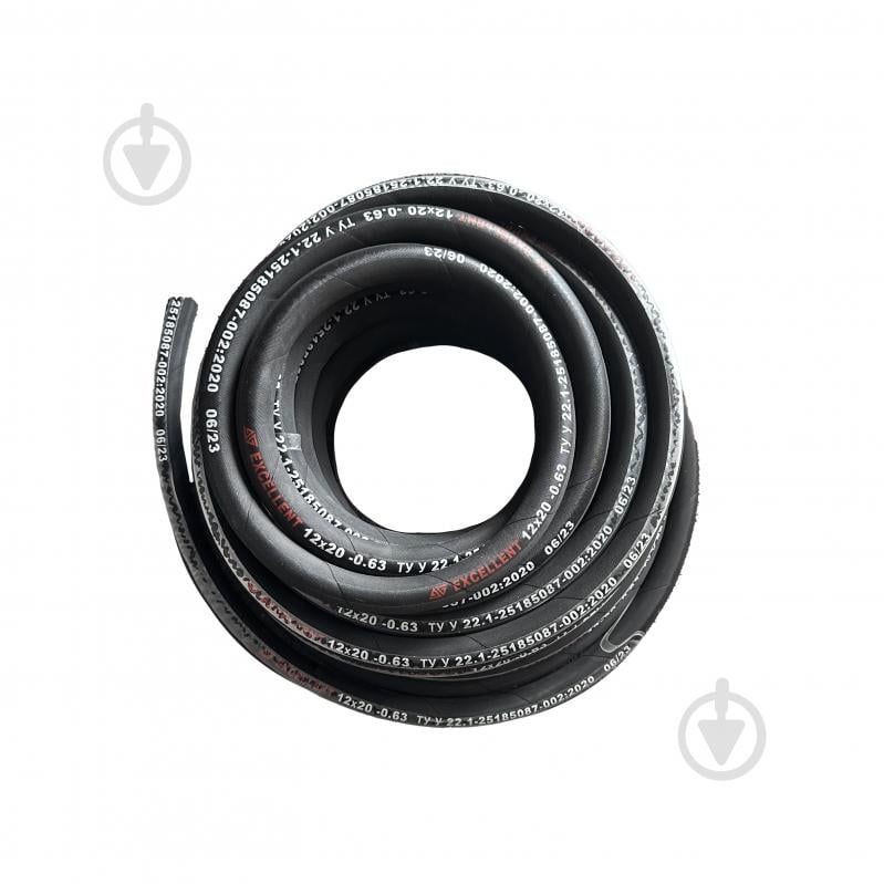Рукав Excellent напорный маслобензиностойкий (МБС) 12х20-0,63 ГОСТ 10362-76/ТУ У 22.1-25185087-002:2020 - фото 1