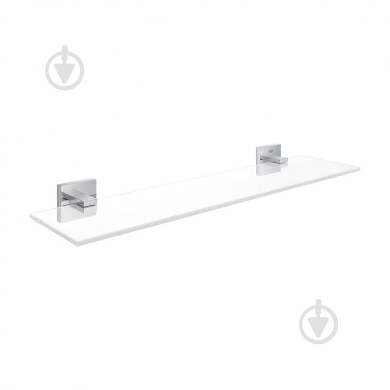 Полиця скляна Grohe QuickFix Start Cube 41109000 (CV034507) - фото 1 Полиця скляна Grohe QuickFix Start Cube 41109000 (CV034507) - фото 1