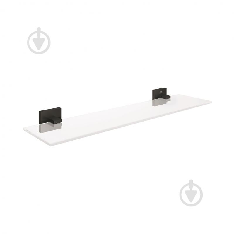 Полка стеклянная Grohe QuickFix Start Cube 411092430 (CV034620) - фото 1 Полка стеклянная Grohe QuickFix Start Cube 411092430 (CV034620) - фото 1