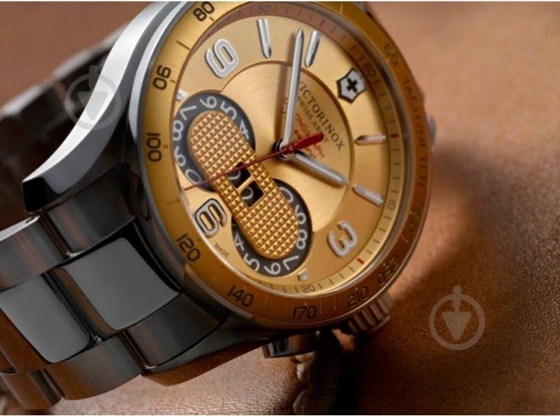 Наручные часы Chrono Classic Victorinox silver (V241619) - фото 4