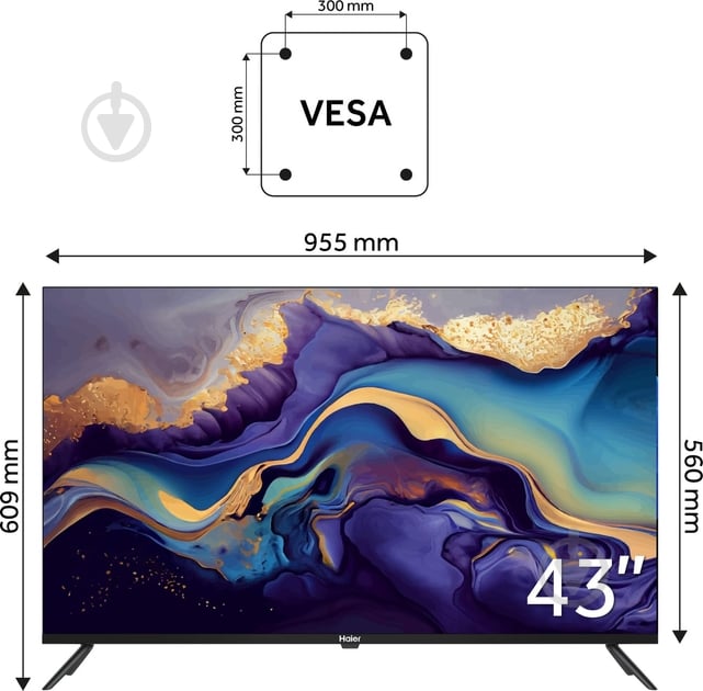 Телевизор Haier H43K801FG - фото 8