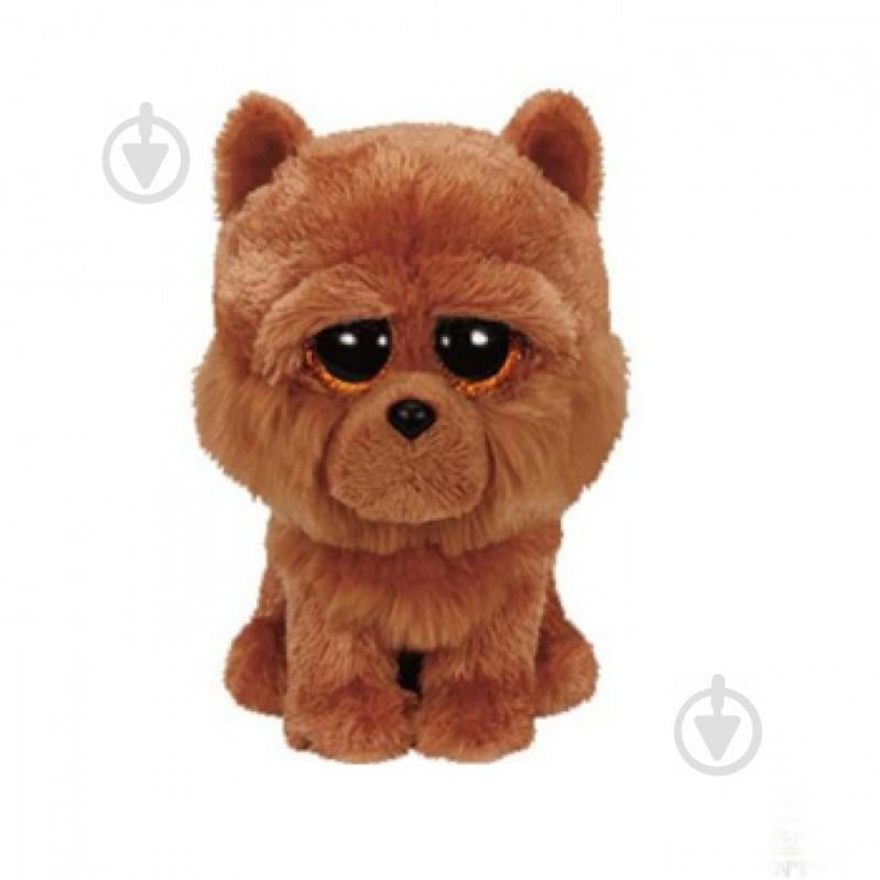 М'яка іграшка TY Beanie Boo's Цуценя Barley 15 см коричневий 36193 - фото 1