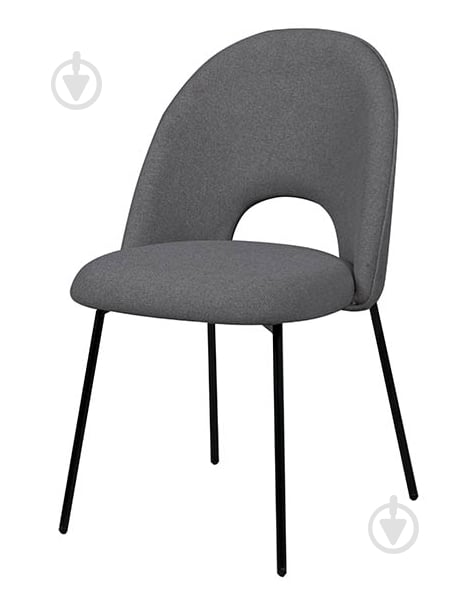 Стул Каспер серый / черный - фото 1