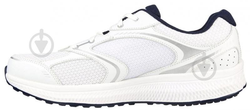 Кросівки чоловічі демісезонні Skechers GO RUN CONSISTENT 220371 WNV р.42 білі - фото 2