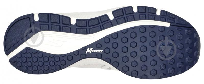 Кросівки чоловічі демісезонні Skechers GO RUN CONSISTENT 220371 WNV р.42 білі - фото 5