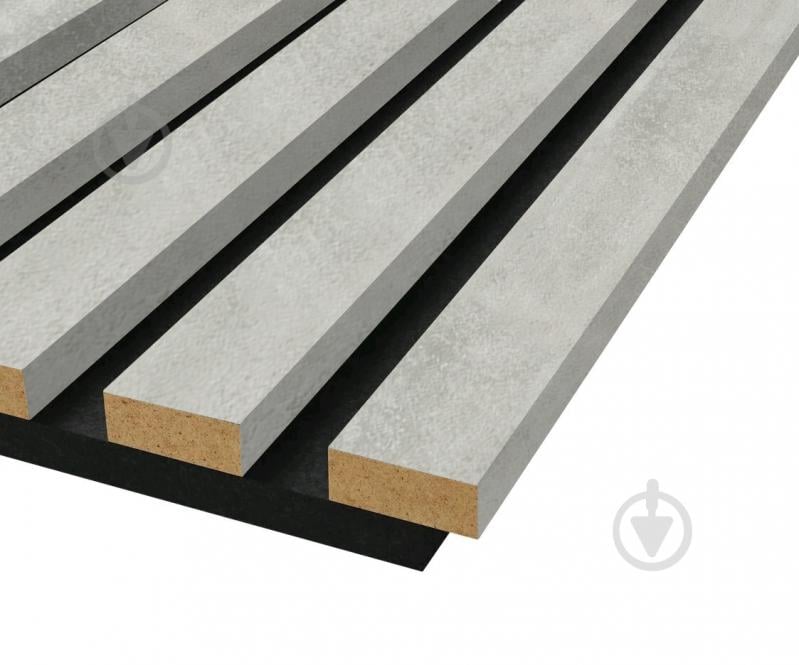 Декоративна акустична панель 290х2750х18мм дуб лофтлайн - фото 1